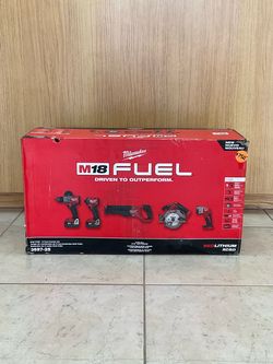 MILWAUKEE 3697-25 MI8 FUEL 5-TOOL COMBO KIT.