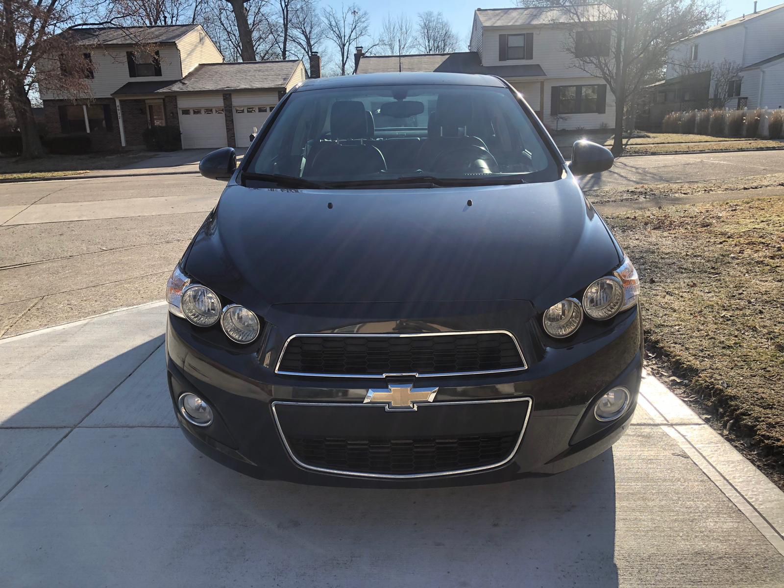 Chevy Sonic 2015 Turbo ☝ miles 82000 , loaded limited , super cute super economy car has , leather seat , heated seat , screen and camera , sport rim