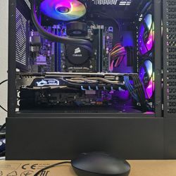 Gaming pc intel i7-4960x, gtx 1070, 16 gb ram, ssd, wifi, keyboard and mouse 