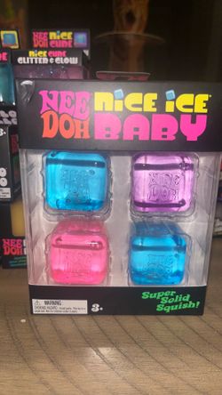 NeeDoh Nice Ice Baby 4 pack  Authentic squishy toy