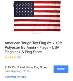 ATHX 2013 8ft x 12ft USA 🇺🇸 flag