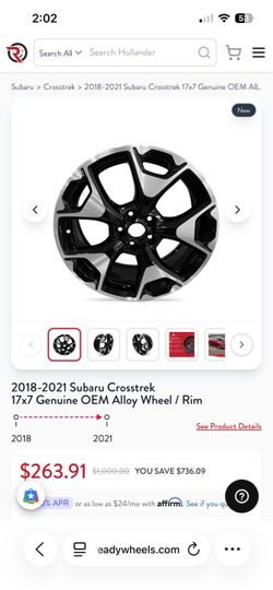 Subaru rims