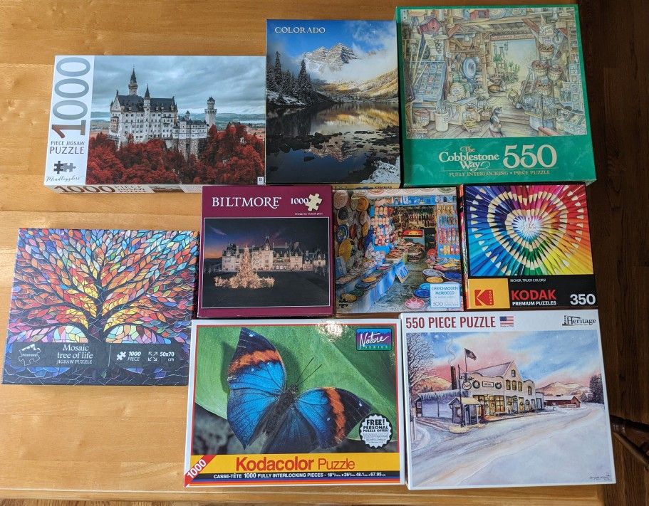 9 Jigsaw Puzzles