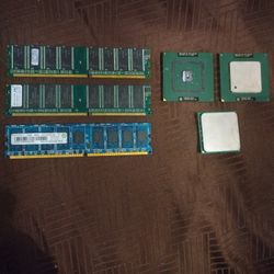 CPU's & RAM MEMORY 