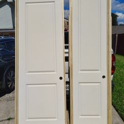 Doors with frame/Puertas con marco
