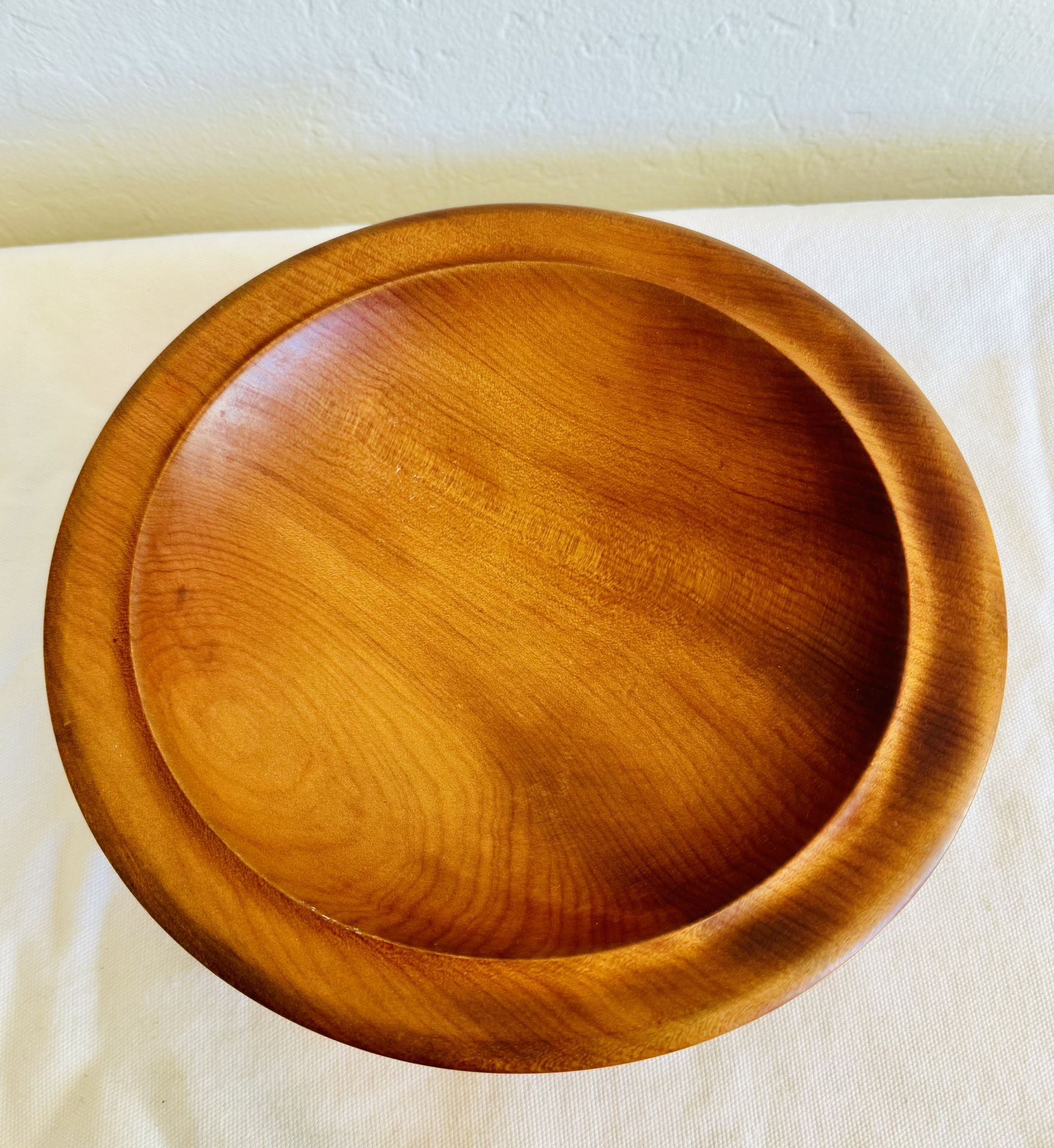 Swamp Kauri Carved Bowl New Zealand Waikato signed