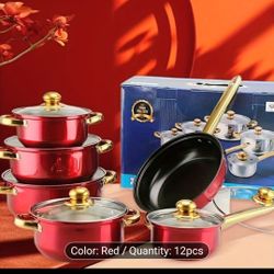 Brand New Pot Set 12pc 