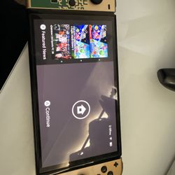 Nintendo switch oled zelda edition 
