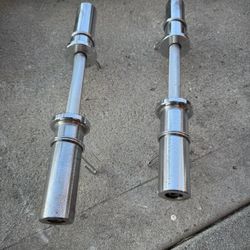 Olympic Dumbbells Set w/ Weight Clips 
