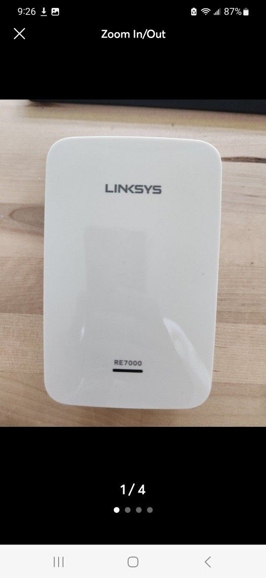 LINKSYS RE7000 WIFI Extender 2500 sq ft