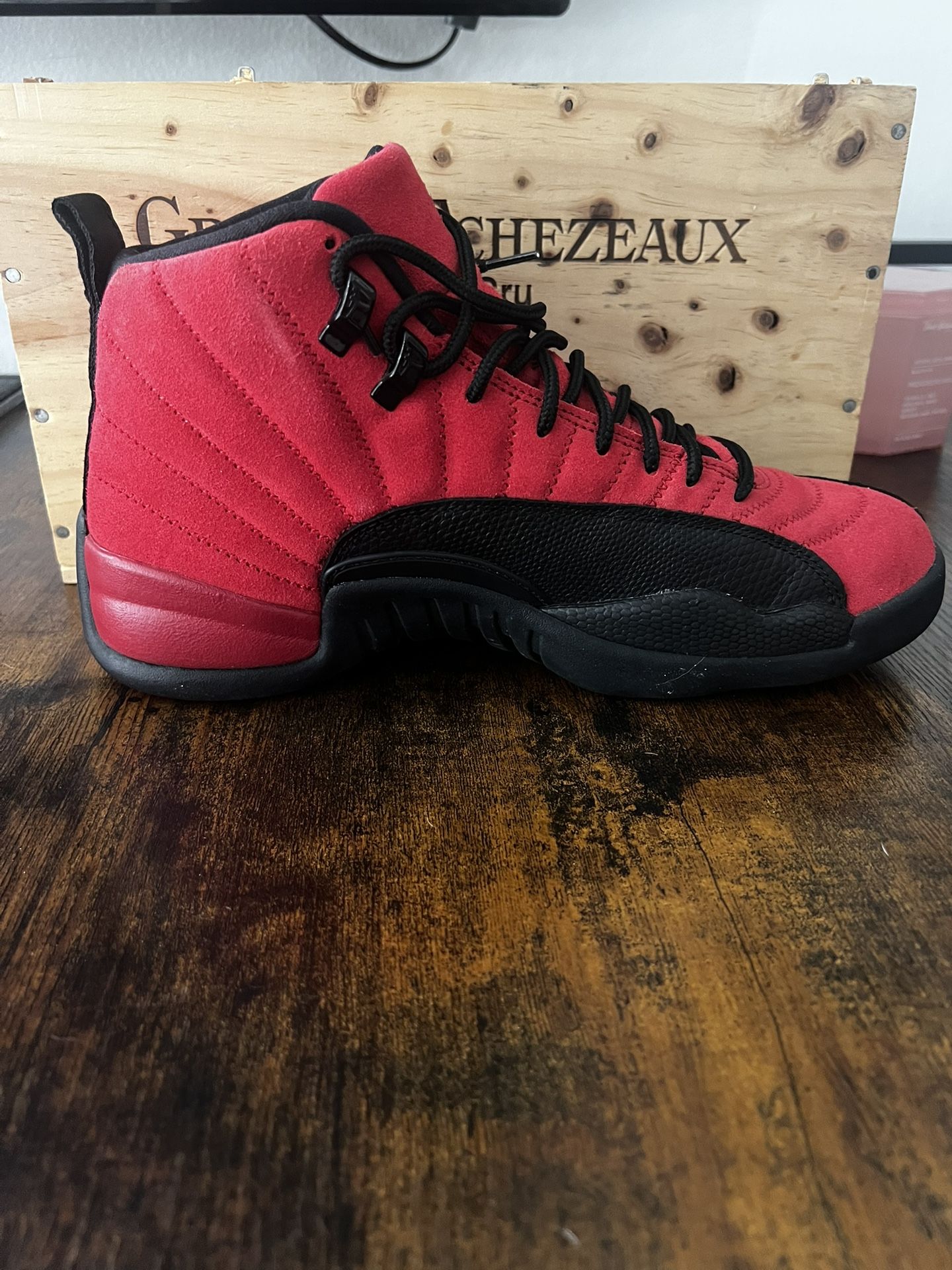 Retro Jordan 12 Reverse Flu Games