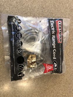 Electric range cord 3 wire (4 feet ) brand new, never used