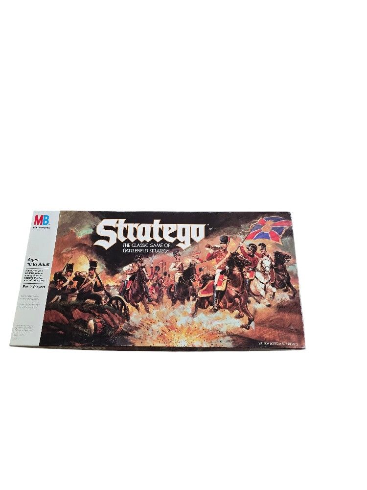 Stratego Vintago Classic MB Milton Bradley 1986 Battlefield Strategy Board Game