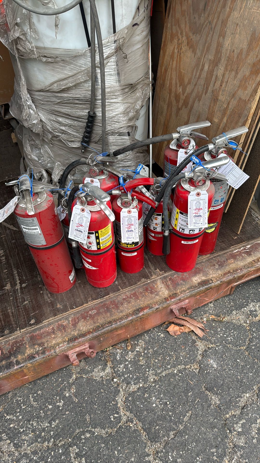 Fire extinguishers