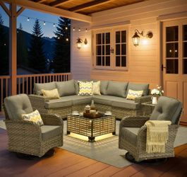 Patio furniture set outdoor new in the box