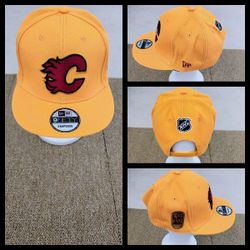 CALGARY FLAMES NHL HOCKEY 🏒 SNAPBACK HAT.