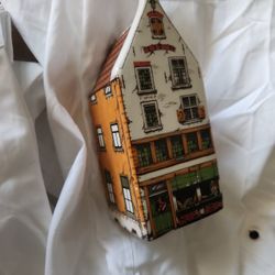 Vintage Ceramic Dutch Canal House