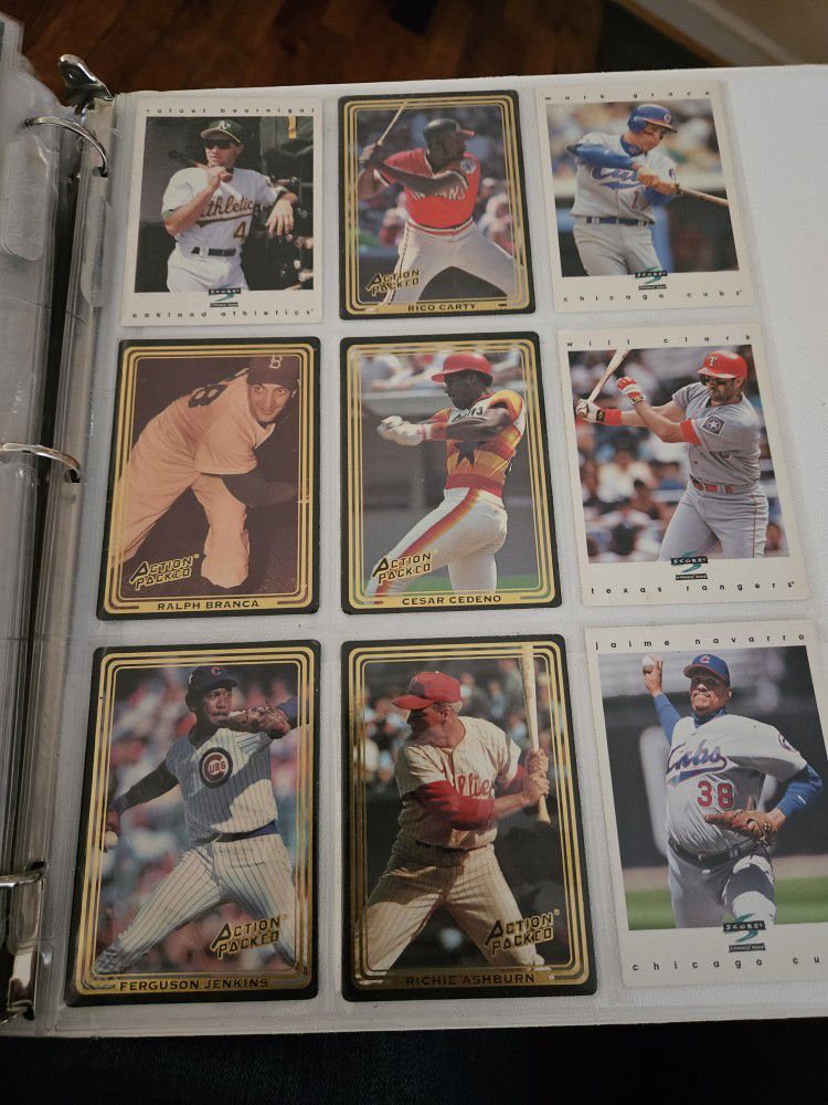 350+/- baseball cards in great condition. 