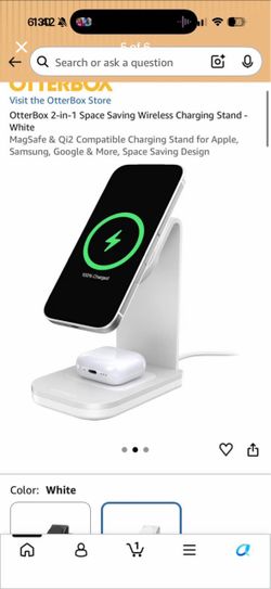 IPhone charging station.