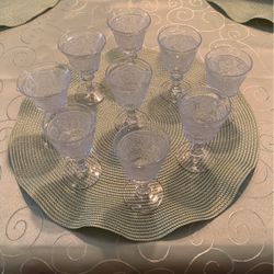 Vintage Design Glass Cups