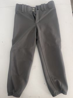 Mizuno Women's Performance Softball Pants Charcoal Grey XS Belt Loops RN 89730