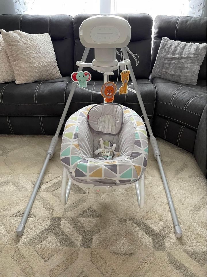 Fisher-Price 2-in-1 Deluxe Cradle 'n Swing