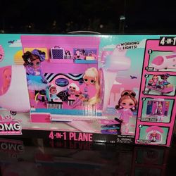 LOL Surprise 50 Surprises 4 In 1 Plane