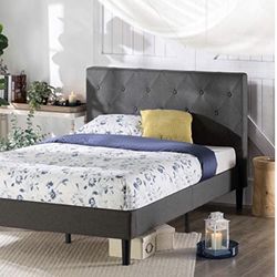 Queen And Full Platform Bed New Mattress In Box. We Deliver, Mattress Available.