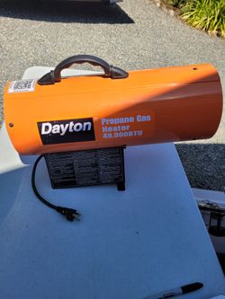 Propane heater
