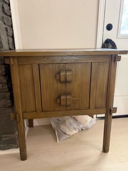 Wood Cabinet table