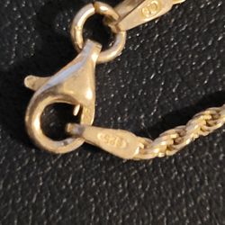 925 Rope And Star 20 Inch