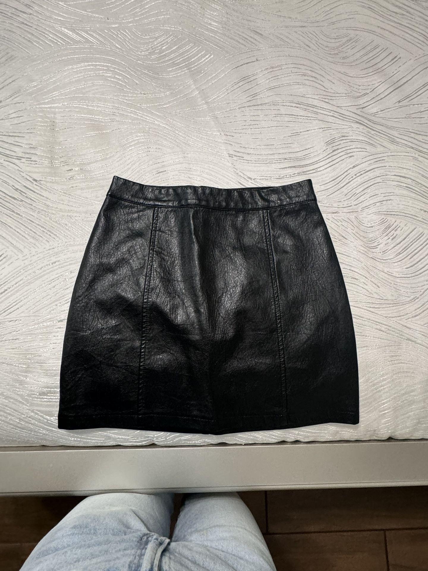 Leather Skirt