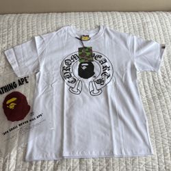 White Bape x Chrome shirt