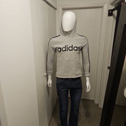 Sport sweatshirt with a hood 