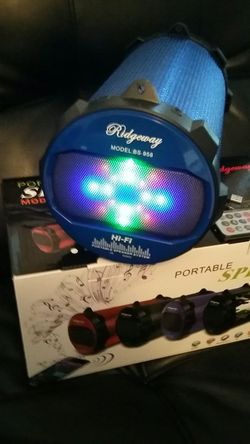 Radio speaker kareoke