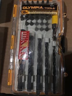 Olympia Drill and Screwdriver bits set38 piece