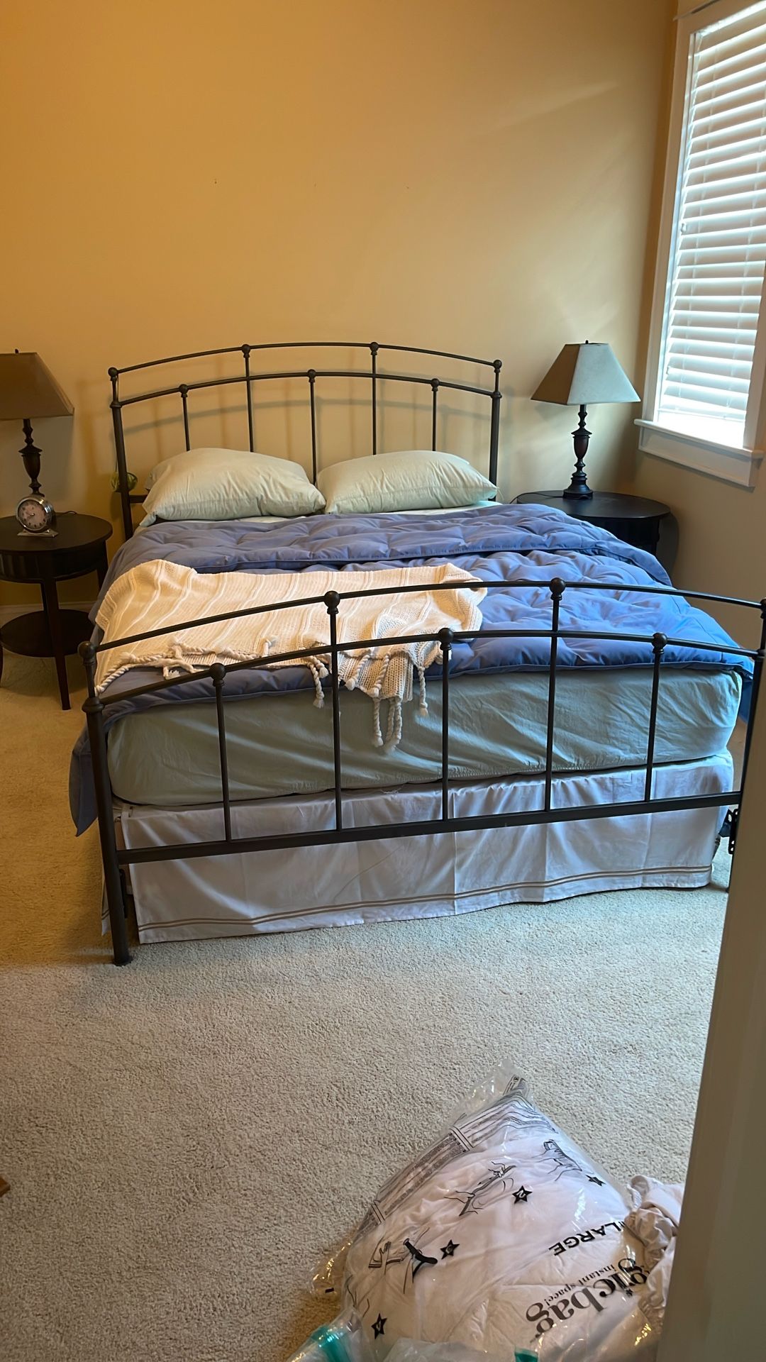Bed Frame W/ Mattress