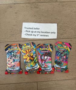 Pokemon Pokémon Chaos Rising Sleeved Booster Pack - ME04: Chaos Rising (random art)