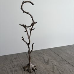 Brass Tree Necklace Holder