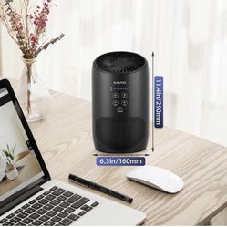 Slevoo Air Purifiers for Home with Aromatherapy, H13 True HEPA Air Purifier with Lock Set, Quiet Air Cleaner for Dust, Smoke, Pets Dander, Pollen, Odo
