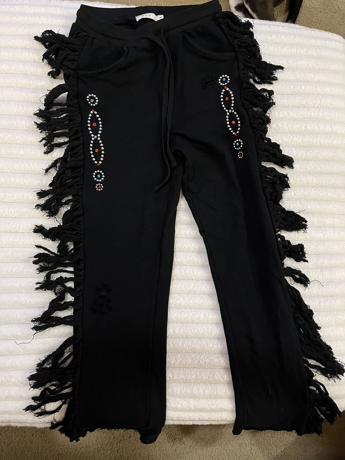 Women’s Beaded Fringe Pants