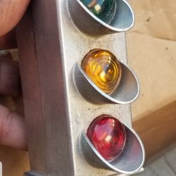 Vintage car Accessorie Traffic light  $600