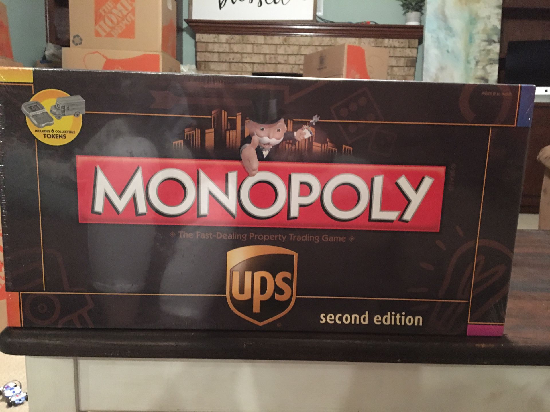 Monopoly UPS edition.
