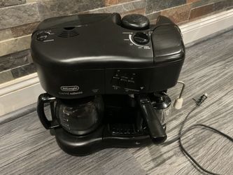 DeLonghi BCO70 Caffe Nabucco - Espresso + Drip Coffee Combo Machine - Dual Coffee Maker