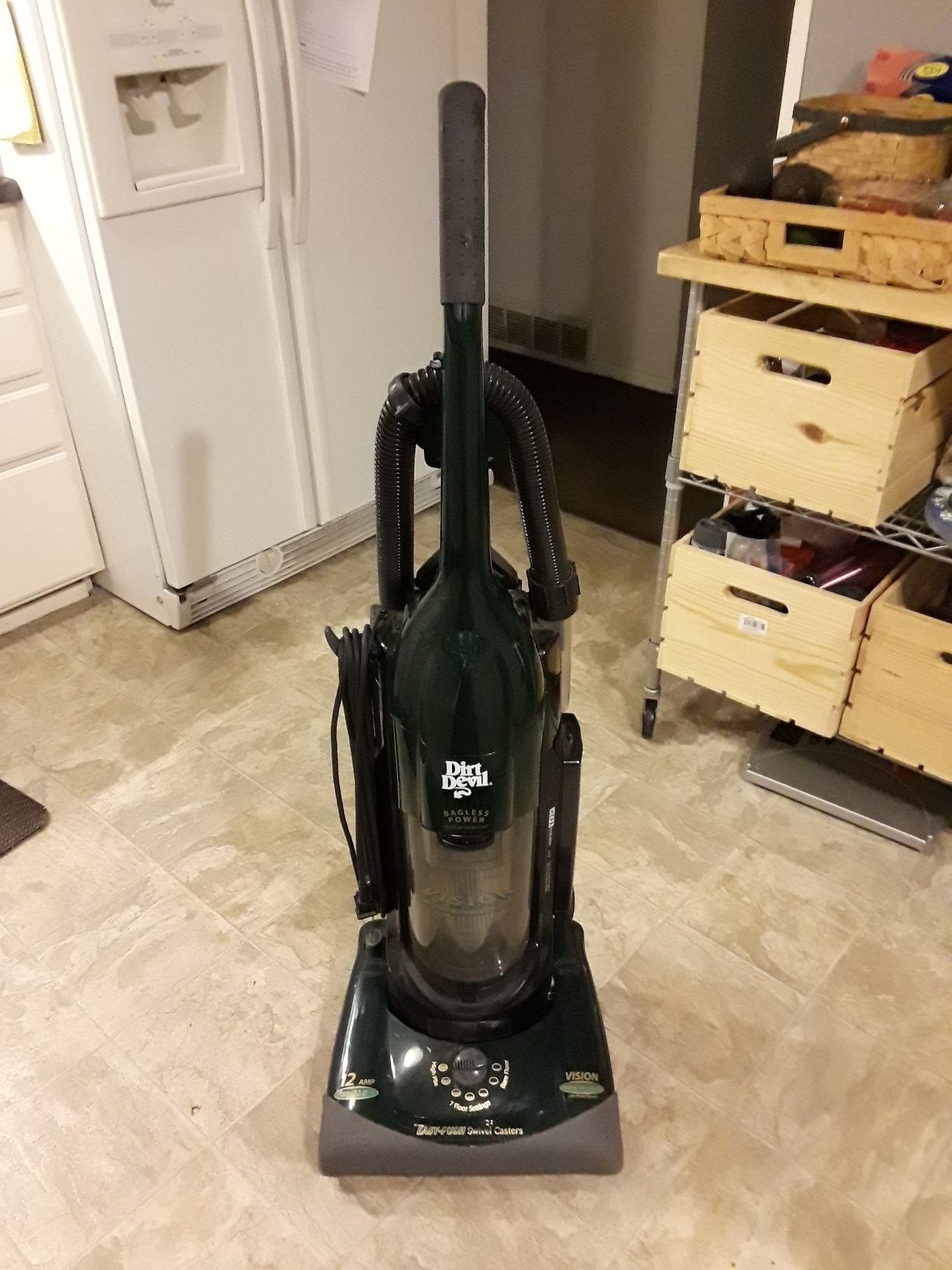 Dirt devil swivel glide vision