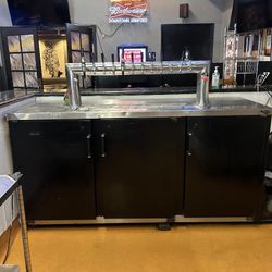 Perlick 12 Tap Beer Kegerator 