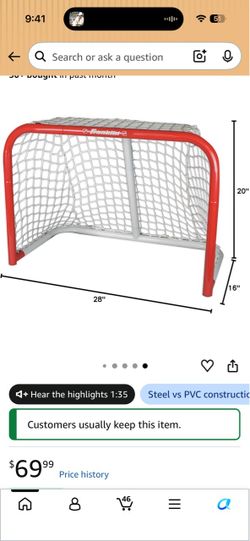 Franklin Mini Hockey Goal