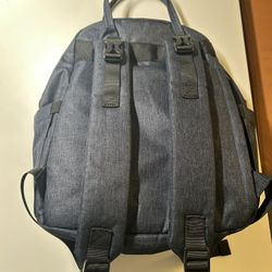 BabbleRoo Diaper Bag Backpack - Baby Essentials Travel Tote - Multi Function Water Resistant Diaper Bag, Travel Essentials Baby Bag with Changing Pad,