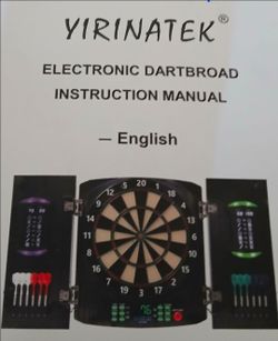 YIRINATEX ELECTRONIC DART BOARD