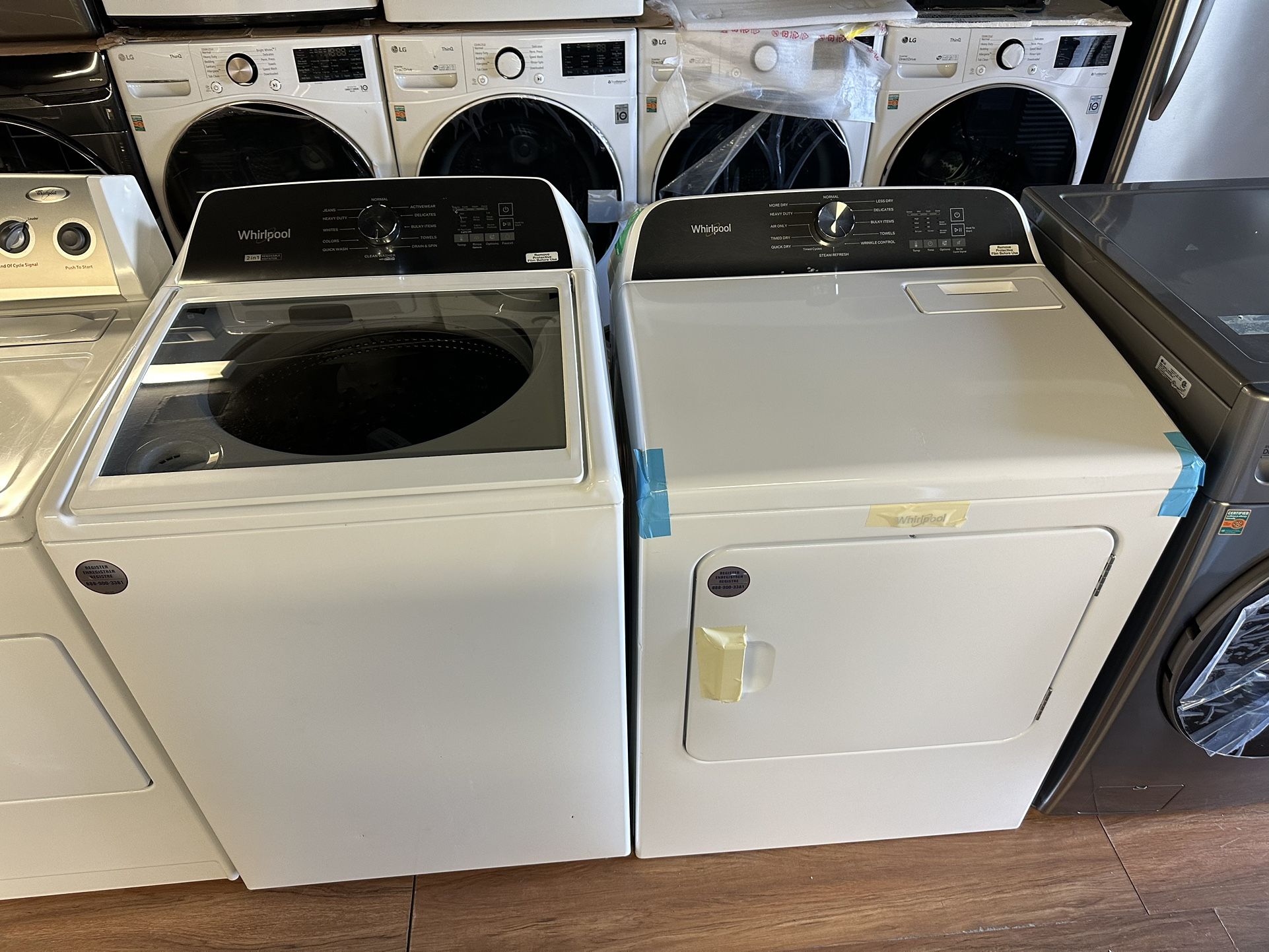 Whirlpool Washer/Dryer Set 220V